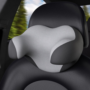 Almohada de Viaje en Forma de U para el Cuello, Reposacabezas para Asiento de Coche, Espuma Viscoelástica, Desmontable, Cómodo Cojín para Dormir y Descansar, Soporte para la Cabeza - Product Image 2