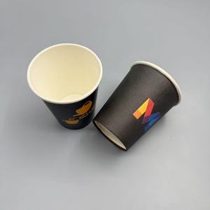 Gobelet en papier kraft enduit de PE biodégradable, jetable, à paroi simple, pour boissons chaudes et froides - Product Image 2