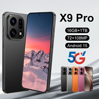 X9 Pro 5G Arena Cell, Pantalla HD de 7.3 Pulgadas, Deca Core, 78MP + 108MP, Doble Lente Óptica, Batería de Más de 8000 mAh con Carga Rápida, 16GB + 1TB, Desbloqueo Biométrico