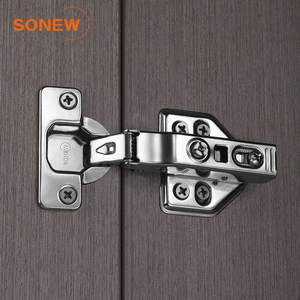 SONEW Cabinet <strong>Door</strong> <strong>Hinge</strong> Soft Close Wholesale Fixed Mounted Kitchen Cabinet Conceal Hydraulic <strong>Hinges</strong> for Furniture <strong>Wardrobes</strong> - Product Image 5