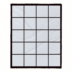 Manta Sublimable Personalizada con Foto, Tejida, de 9 a 20 Paneles, para Sublimación, Venta al Por Mayor, desde Almacén en EE. UU. - Product Image 3