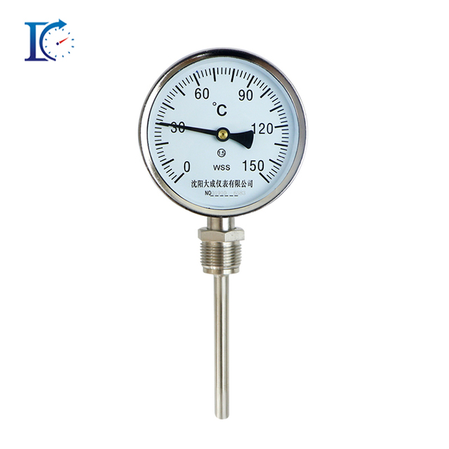 Fully Stainless Steel Bimetal Thermometer Temperature Controller & Recorder OEM Customizable Similar Glass Pressure Thermometer