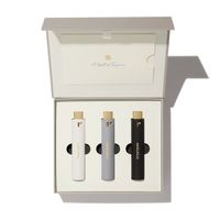 Bouteilles de parfum vides atomiseur bouteilles d'échantillon de parfum rechargeables bouteille de cadeau de parfum en verre cosmétique avec emballage de boîte