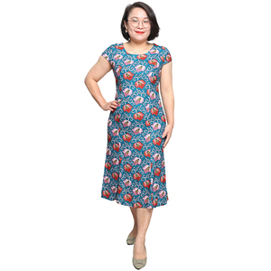 Nouveaux ensembles jupe et veste grande taille pour femmes, style africain, deux pièces, élégants, décontractés, pour le bureau, robes midi crayon florales pour l'église - Product Image 6