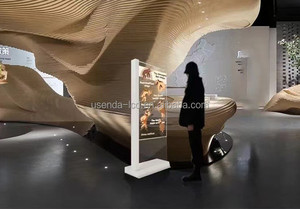 Réseau wifi Android de 55 pouces tactile <span class=keywords><strong>interactif</strong></span> voir à travers l'écran transparent Oled Display - Product Image 2