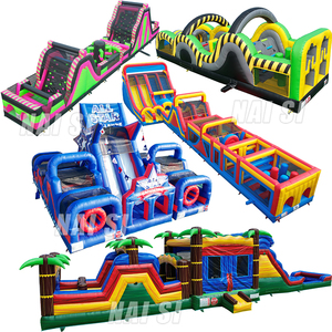 Parcours du Combattant Gonflable Géant <span class=keywords><strong>Commercial</strong></span> pour Adultes, Activités Sportives pour Enfants, Parcours d'Obstacles Gonflable pour Adultes - Product Image 1