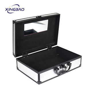 Estuche vacío de aluminio <span class=keywords><strong>para</strong></span> <span class=keywords><strong>maquillaje</strong></span>, cajas de <span class=keywords><strong>maquillaje</strong></span>, profesional, belleza, <span class=keywords><strong>caboodles</strong></span>, clásico, personalizado - Product Image 4