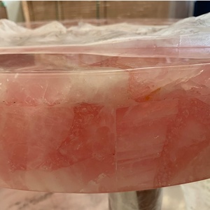 Đồ Nội Thất Gia Đình Thiết Kế Mới 2022 Bàn Cà Phê Thạch Anh Pha Lê Hoa Hồng Tuyệt Vời - Product Image 5