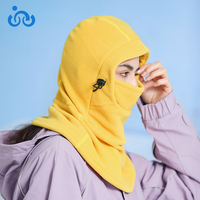 Masque de ski d'hiver en tissu polaire personnalisé coupe-vent et chaud Masque de ski Sports de plein air Masque de ski intégral Cagoule sublimée