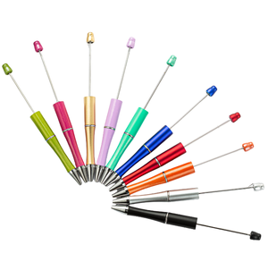 新しいカスタムボールペンビーズプラスチック真珠ビーズボールペン - Product Image 1