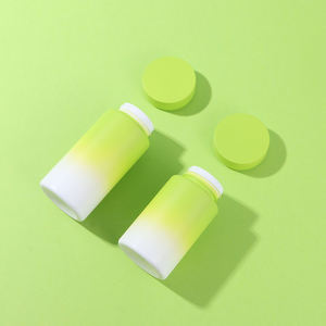 Botella de 100 ml con Impresión Personalizada para Vitaminas, Cápsulas de Polvo Liofilizado, Goma de Mascar, Partículas de Fruta Seca, con Tapa - Product Image 3