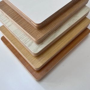 Tablero de Madera Contrachapada Recubierta de Melamina de <span class=keywords><strong>Nogal</strong></span>/Cerezo/Teca para Decoración de Paredes Interiores y Exteriores - Product Image 2