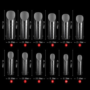 120 pièces nouvel outil d'extension français clair ongles conseils moule faux double ongles manucure forme Gel moule - Product Image 2