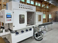 Machine de pulvérisation oscillante automatique haute efficacité pour portes en bois, panneaux de meubles, peintre à mouvement alternatif