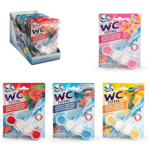 WC Total Toilet Freshener 3 Pastiglie per Pulire e Profumare il Bagno - Product Image 2