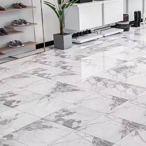 広州の壁と床のタイルの検証済みディーラートイレのバスルームのレンガタイル白と灰色600x600 - Product Image 2