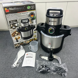 เครื่องทำฟูฟู Hoffmans HM-8866 8 ลิตร กำลังไฟ 2000 วัตต์ พร้อมระบบทำความร้อนอัตโนมัติ เครื่องบดมัน เครื่องสับเนื้อ เครื่องผสมอาหารแบบตั้งโต๊ะ พร้อมตัวตั้งเวลาอัจฉริยะ 220 โวลต์ - Product Image 1