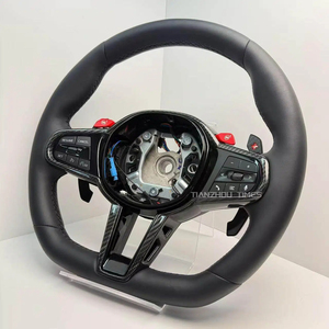 <span class=keywords><strong>Volant</strong></span> en cuir chauffant <span class=keywords><strong>personnalisé</strong></span> pour BMW Série G, pour BMW M3 M4 M5 M6 X3 X4 X5 X6 X7 X8 G01 G12 G20 G30 G80 G82 330i M340i - Product Image 6