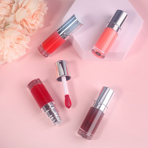 MLM customizable Soft Matte <b>Lip</b> Tint with Silver Plated Tube Moisturizing Base Waterproof Formula Cherry Fragrance <b>lip</b> tint - Product Image 6