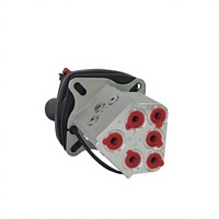 Manette de commande hydraulique pour excavatrice, pièces de machines