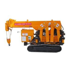 Grúa Araña Telescópica Hidráulica China Grua <span class=keywords><strong>Araa</strong></span> de 3t~12t con Plataforma Giratoria Completa y Cabrestante - Product Image 3