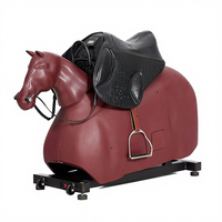Machine d'entraînement équestre pour le fitness et le renforcement musculaire, pour l'équitation à domicile et les séances d'entraînement en salle.