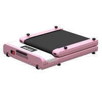 Tapis roulant pliable miniature portable CE avec télécommande pour la marche sous le bureau à domicile