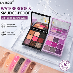 Palette <span class=keywords><strong>de</strong></span> fards à paupières vegan en gros, 9 couleurs, imperméable, longue tenue, fini mat, scintillant et pailleté, palette <span class=keywords><strong>de</strong></span> maquillage mixte - Product Image 5