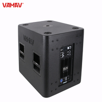 VAMAV NOVA LX115SUB Subwoofer de 15 pulgadas 1000W RMS Cuadrado Activo Bocina Profesional para Escenario, Música, Club, DJ, Fies