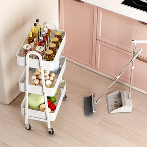 Carro de almacenamiento de cocina de utilidad duradero al por mayor para vajilla y especias aplicable para uso en el baño - Product Image 5