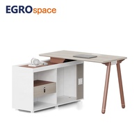 Mobilier de bureau ouvert EGROspace Project Cases : Table professionnelle simple pour poste de travail de coworking