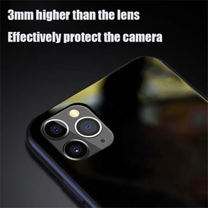 Pas de quantité minimale de commande bricolage personnalisé éclairage LED étui de téléphone pour iPhone 13 12 11 14 15 Pro Max XS XR X 7 8 Plus nom personnalisé <span class=keywords><strong>couverture</strong></span> Photo - Product Image 5
