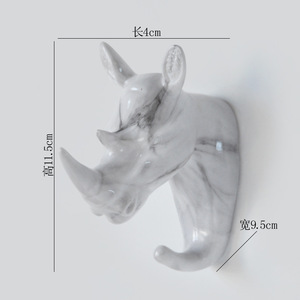 خطاف عصري على شكل حيوان مثبت على الحائط على شكل حصان للتعليق - Product Image 3