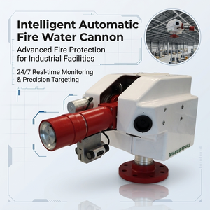 Monitor de Incendios Eléctrico TANDA WCR-20, Cañón de Agua Automático de 20L/s con Alcance de 50m para Sistemas de Extinción de Incendios - Product Image 2