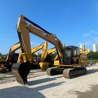 Excavadora Usada CAT 320GC Completamente Probada y de Bajo Costo Operativo para Trabajos de Relleno en Obras de Ingeniería Municipal
