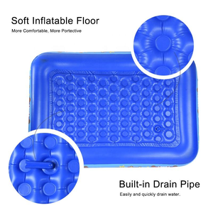 <span class=keywords><strong>Piscine</strong></span> gonflable en PVC facile à installer, à montage rapide, avec fond à bulles pour adultes et enfants, utilisation à domicile ou en extérieur - Product Image 5