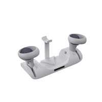 Station de charge multifonctionnelle pour support de casque VR et manettes Oculus Quest 2