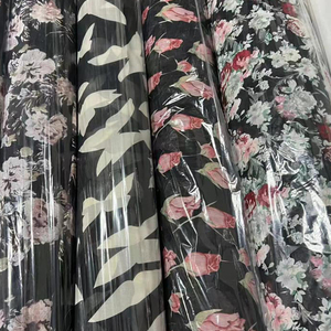 Nhà máy cung cấp trực tiếp in voan rất nhiều cổ phiếu vải 100% <span class=keywords><strong>Polyester</strong></span> dệt georgette vải - Product Image 4