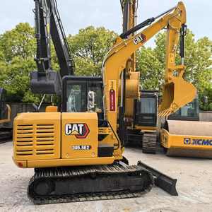 Mini-excavatrice sur chenilles Caterpillar 305.5E2 d'occasion, 5,5 tonnes, petite pelle hydraulique Cat 305.5E2 avec certifications EPA et CE pour travaux agricoles et de terrassement. - Product Image 1
