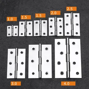 Folding Hinge 2024 Cheap 201 304 1inch 2inch 3inch 4inch 5inch Stainless Steel Folding Furniture Door Hinges For Wooden Door