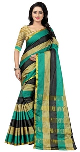 Dân tộc Banarasi Lụa Saree Zari Làm Việc Có Thể Giặt Thiết Kế Hiện Đại Màu Trắng Và Màu Đỏ Của Phụ Nữ Đảng Mặc Áo Cưới Phía Nam Ấn Độ - Product Image 4