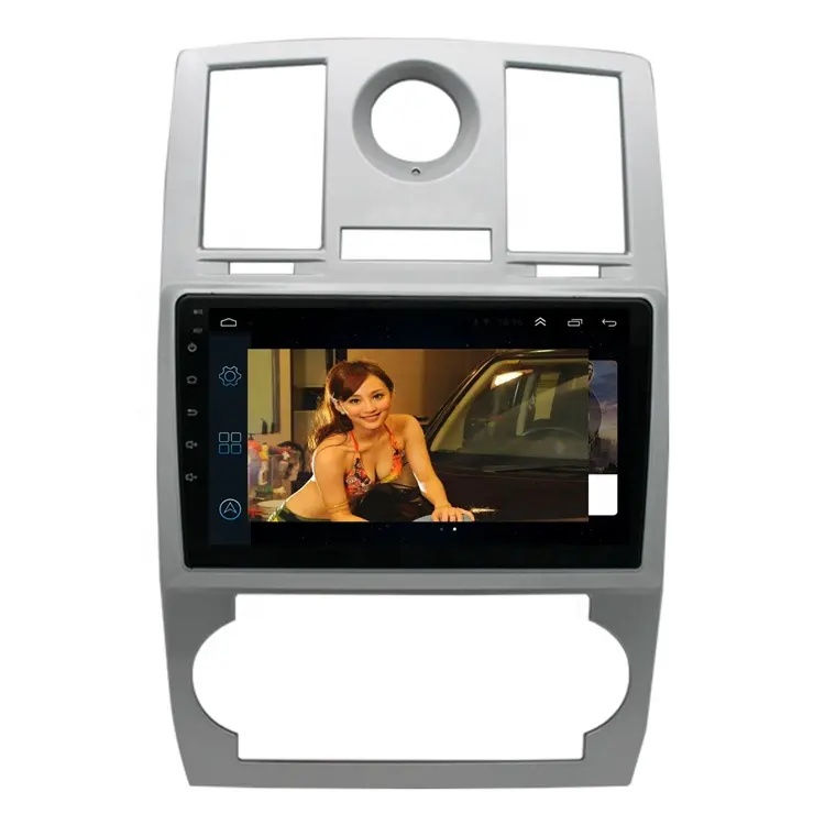 Autoradio 9 ", Android, lecteur multimédia, Gps, écran tactile, vidéo, stéréo, pour voiture Chrysler 300C (2004, 2011)
