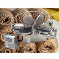 Machine à faire du pain Injera en teff électrique automatique éthiopienne et érythréenne Habesha, machine à faire des crêpes fines, machine à faire des crêpes, 20 kW