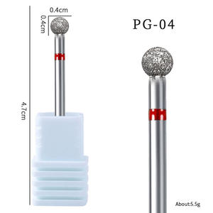 卸売 <span class=keywords><strong>3</strong></span>/32インチ ドロップバッド型 セーフティ エファイル ロシアンマニキュア キューティクルクリーン ダイヤモンドネイルドリルビット 収納付き - Product Image 5