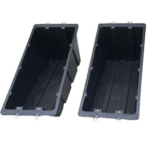 Installation facile HDPE plat PV support solaire de toit système de montage solaire de toit avec balast - Product Image 1