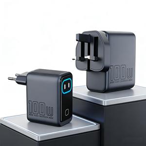 อะแดปเตอร์แปลงไฟ 65w gan charger oem ce certified AI Smart Display พร้อมอะแดปเตอร์แปลงไฟ 100w gan charger ที่ได้รับเครื่องหมายความปลอดภัยของสิงคโปร์ - Product Image 2