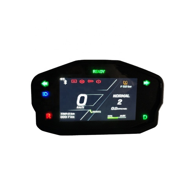 New SiAECOSYS SCJV4-01 4.3inch TFT Plastic Speedometer Display Tire Pressure Sensor DC 10-120V for Electric Scooter Motorcycle