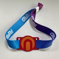 Kunden spezifisch bedruckte RFID-Lanyard-Karte NFC-Schnitts telle T5577 EM4305 Chips Mini-Tag für Event-Promotion-PVC-Holz-Nylon-Polyester band