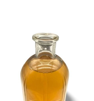 Bouteille en verre diffuseur vide transparente avec étiquette personnalisée 100 ml 250 ml 500 ml Bouteilles en verre octogonales vides