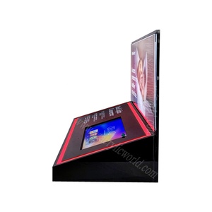 Custom Logo Countertop Accessories <b>Display</b> with LED Lighting Illuminated Organizer <b>Stand</b> for Phone and <b>Small</b> Accessories - Product Image 6